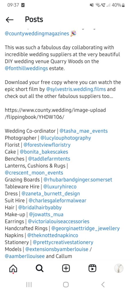W2 Suppliers County Wedding Magazine